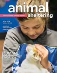 Animal Sheltering magazine cover