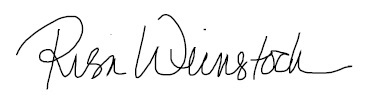 Risa Weinstock signature