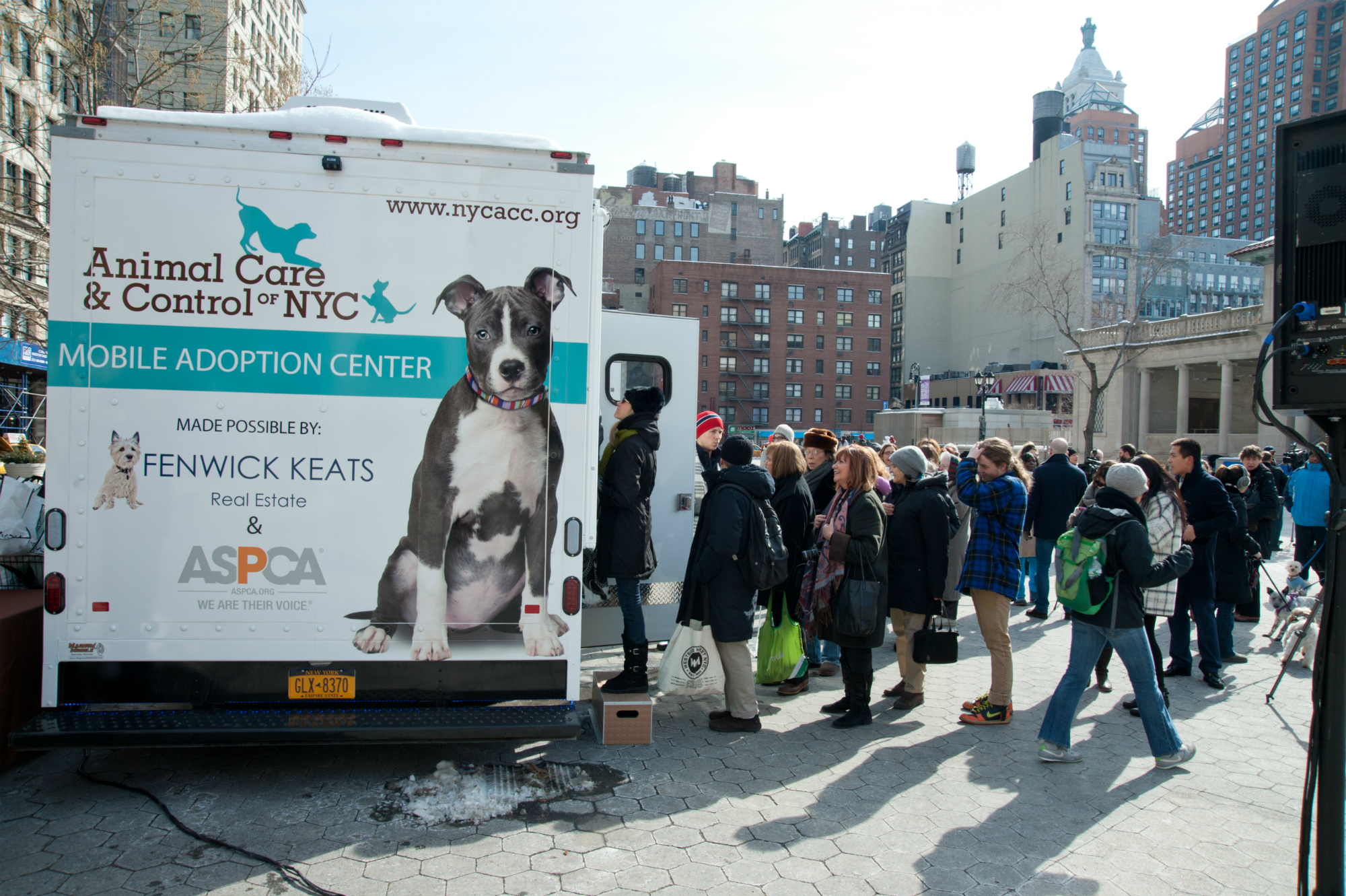 AC&C Unveils First Mobile Adoption Center - Animal Care Centers of NYC
